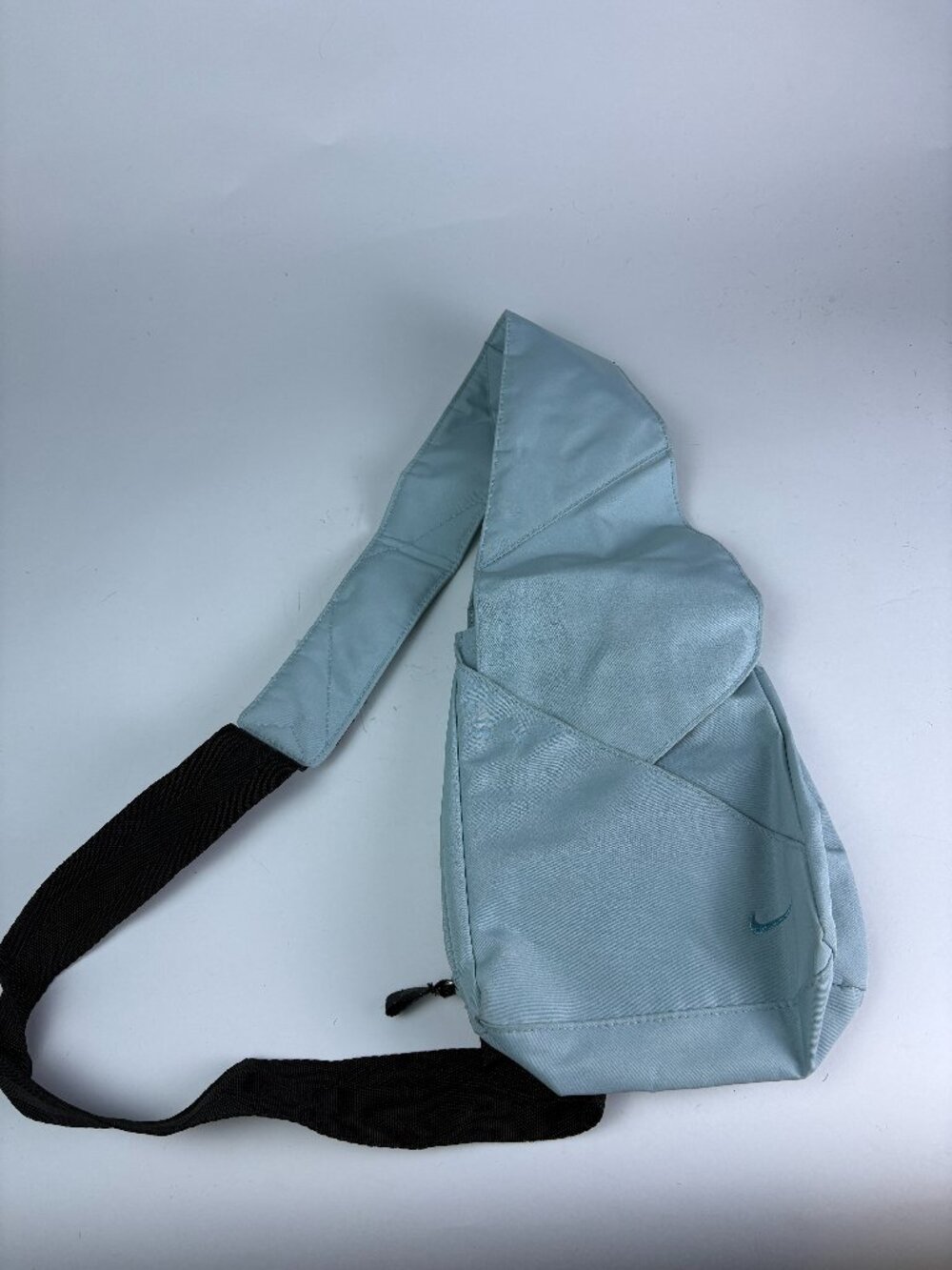 Nike Light Blue Sling Bag Mini Crossbody Backpack Embroidered Swoosh